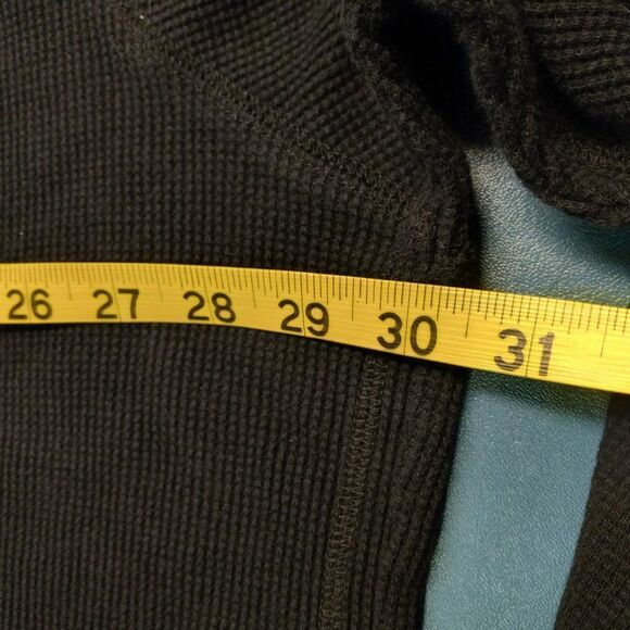 The Foundry Men's Black Insulated 100% cotton Long sleeve shirt - Picture 3 of 5